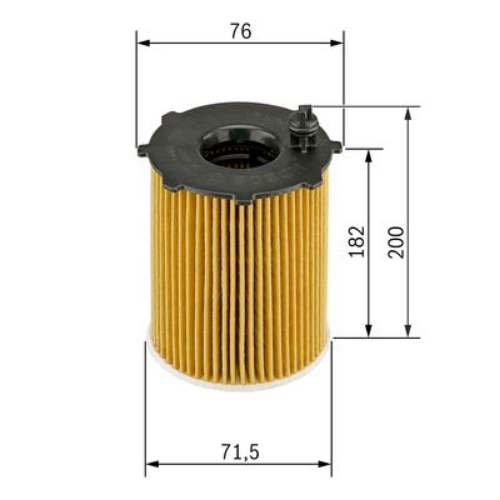 BOSCH F 026 407 066 Motor Yağ Filtresi - PORSCHE CAYENNE (92A) uyumlu