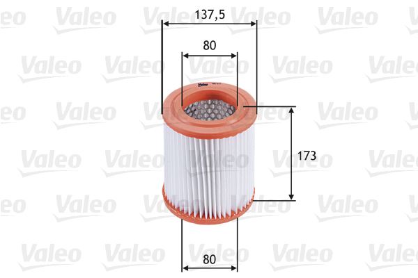 VALEO 585677 Motor Hava Filtresi - HONDA STREAM (RN) uyumlu