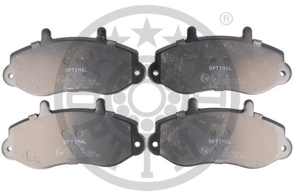 OPTIMAL BP-10270 Fren Sistemleri Fren Balatası - RENAULT MASTER II Panelvan/Van (FD) uyumlu