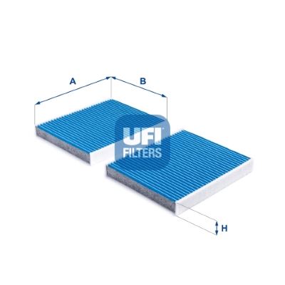 UFI 34.394.00 İklimlendirme Sistemi Polen Filtresi - MERCEDES-BENZ S-SERISI (W221, V221) uyumlu