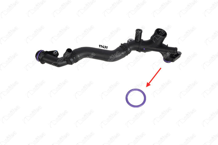 NIFEA 11432 Soğutma Sistemi Soğutma Hortumları & Bağlantıları - RENAULT SCÉNIC IV (J9_) uyumlu