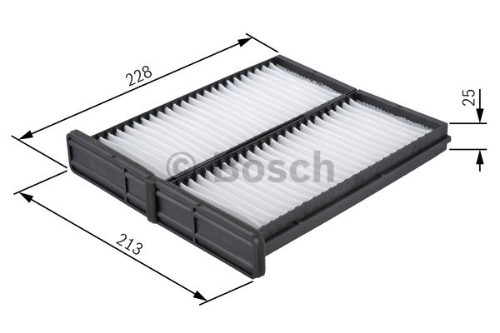 BOSCH 1 987 432 086 İklimlendirme Sistemi Polen Filtresi - MITSUBISHI CARISMA (DA_) uyumlu