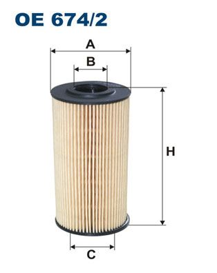 FILTRON OE 674/2 Motor Yağ Filtresi - HYUNDAI MATRIX (FC) uyumlu