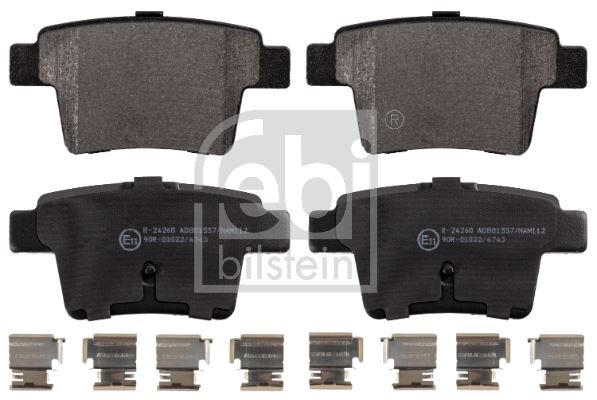 FEBI BILSTEIN 16571 Fren Sistemleri Fren Balatası - FORD MONDEO III Turnier (BWY) uyumlu