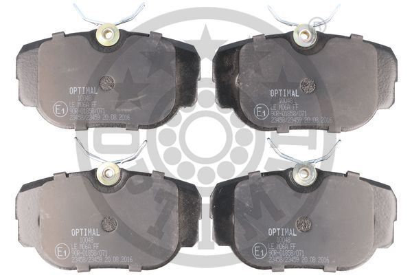 OPTIMAL BP-10048 Fren Sistemleri Fren Balatası - LAND ROVER RANGE ROVER II (P38A) uyumlu