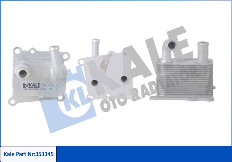 KALE OTO RADYATÖR 353345 Motor Yağ Soğutucusu - FORD FOCUS I (DAW, DBW) uyumlu