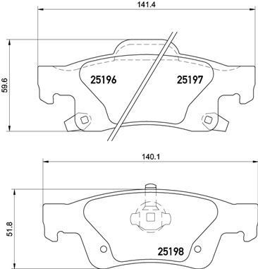 VALEO 670347 Fren Sistemleri Fren Balatası - JEEP GRAND CHEROKEE IV (WK, WK2) uyumlu