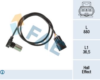 FAE 79433 Motor Eksantrik Mili - VOLVO S40 I (644) uyumlu