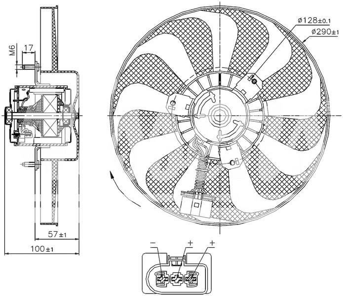 Radyatör Fanı - FVW25300F Ürün Görseli