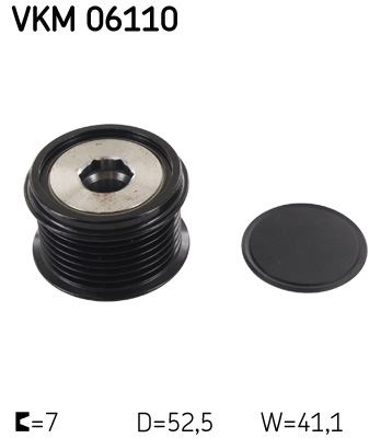 SKF VKM 06110 Elektrik Sistemi Alternatör - TOYOTA LAND CRUISER PRADO (_J15_) uyumlu