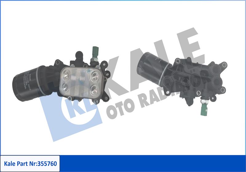 KALE OTO RADYATÖR 355760 Motor Yağ Soğutucusu - VW POLO V (6R1, 6C1) uyumlu