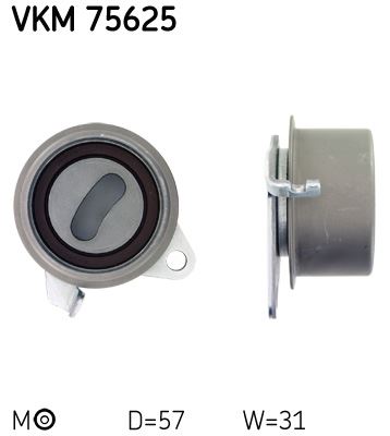 SKF VKM 75625 Motor Kayış Kasnağı - MITSUBISHI COLT V (CJ_, CP_) uyumlu