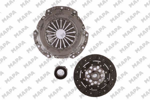 MAPA 011215800 Debriyaj Sistemi Debriyaj Seti - MINI MINI (R50, R53) uyumlu