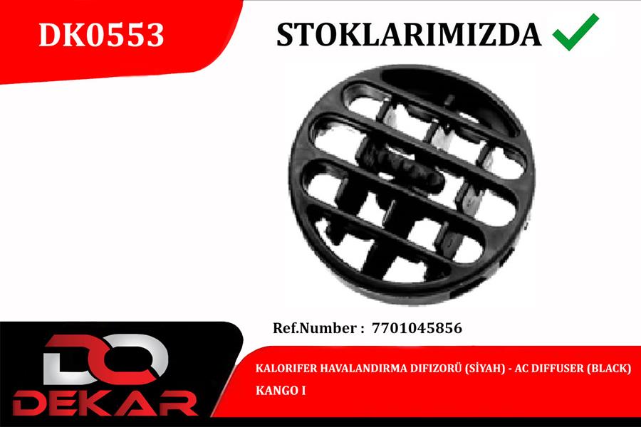 Havalandırma Difüzörü - DEKAR - DK0553 Ürün Görseli