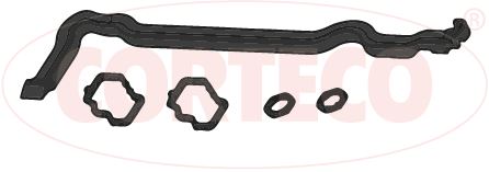 CORTECO 49421074 Motor Külbütör Kapağı Contası - NISSAN X-TRAIL II (T31) uyumlu