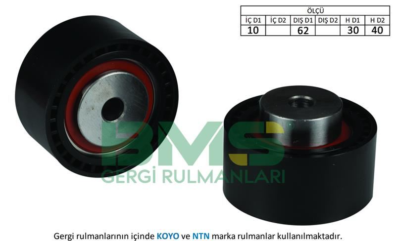 BMS BMS 415 Motor Yönlendirme & Kılavuz Makarası - FIAT ULYSSE (179_) uyumlu