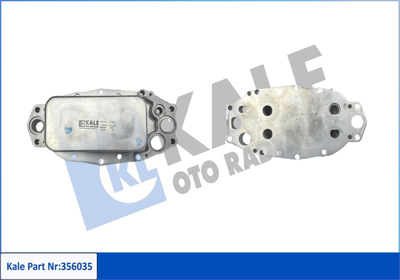 KALE OTO RADYATÖR 356035 Motor Yağ Soğutucusu - JAGUAR XF I (X250) uyumlu