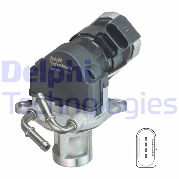 DELPHI EG10429-12B1 Motor EGR Parçaları - MERCEDES-BENZ A-SERISI (W169) uyumlu