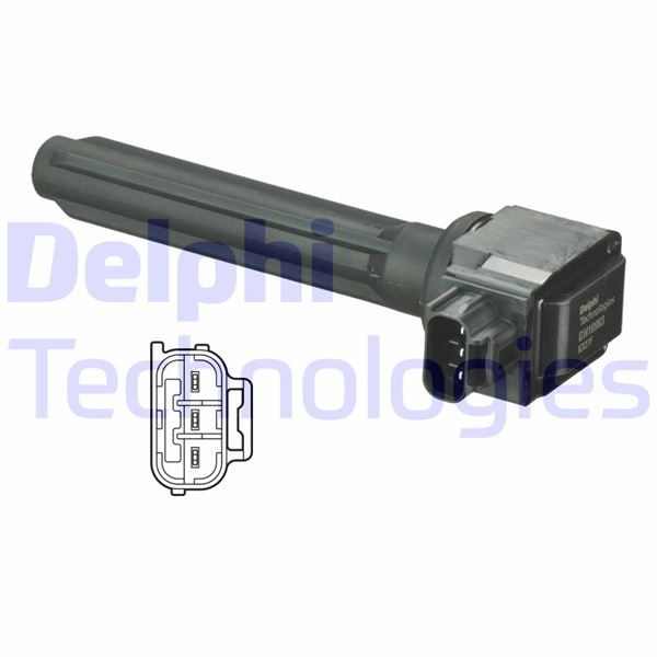 DELPHI GN10983-12B1 Ateşleme Sistemi Ateşleme Bobini - MITSUBISHI OUTLANDER III (GG_W, GF_W, ZJ, ZL, ZK) uyumlu