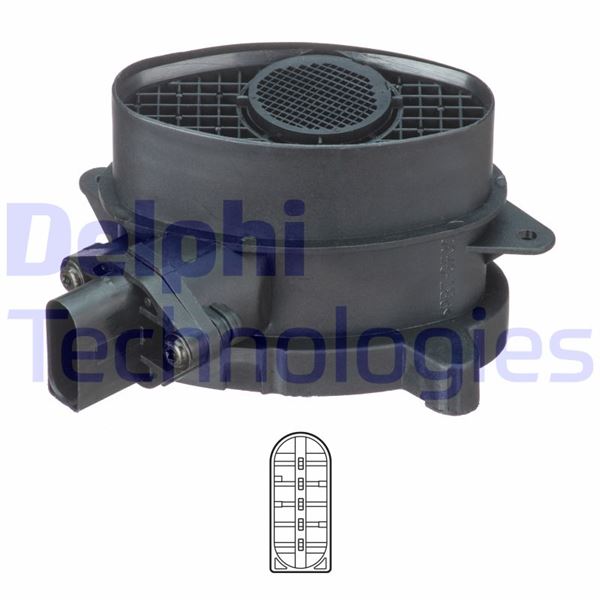 DELPHI AF10728-12B1 Motor Hava Kütle Ölçer (MAF Sensörü) - BMW 3 (E46) uyumlu