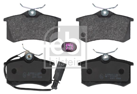 FEBI BILSTEIN 16394 Fren Sistemleri Fren Balatası - VW SHARAN (7M8, 7M9, 7M6) uyumlu