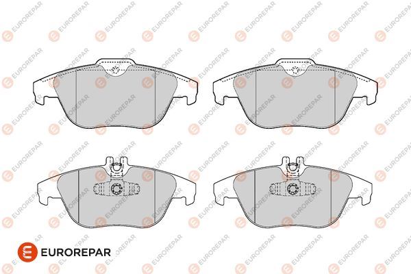 EUROREPAR 1686268480 Fren Sistemleri Fren Balatası - MERCEDES-BENZ C-SERISI T-Model (S204) uyumlu
