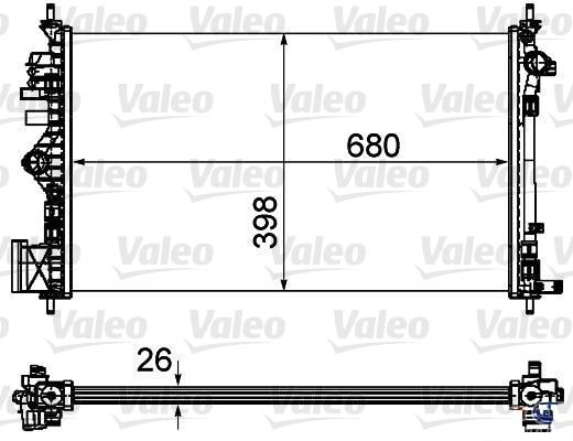 Radyatör - VALEO - 735488