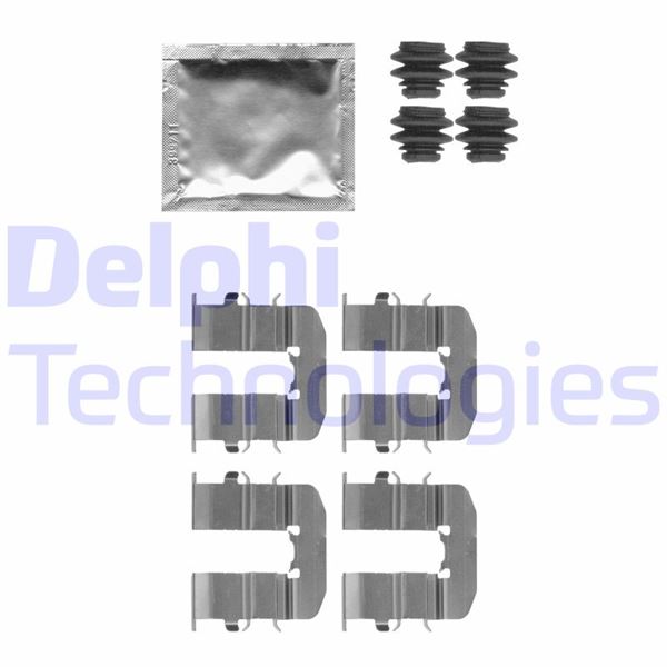 DELPHI LX0512 Fren Sistemleri Fren Diski - HYUNDAI i20 I (PB, PBT) uyumlu