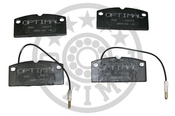 OPTIMAL BP-12073 Fren Sistemleri Fren Balatası - LIGIER NOVA uyumlu