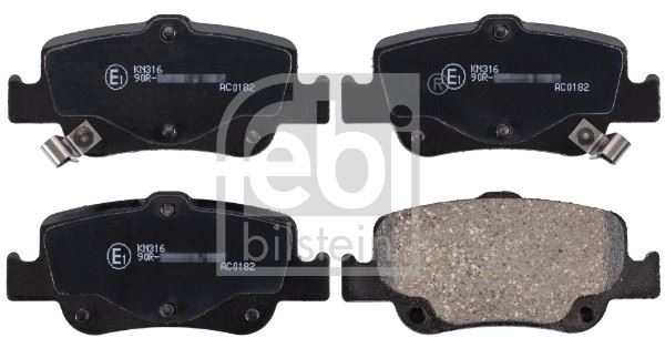 FEBI BILSTEIN 170285 Fren Sistemleri Fren Balatası - TOYOTA AURIS (_E15_) uyumlu