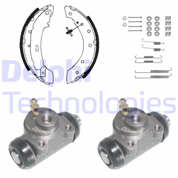 DELPHI KP1064 Fren Sistemleri Fren Pabucu - CITROËN ZX (N2) uyumlu