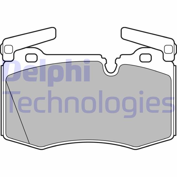 DELPHI LP2235 Fren Sistemleri Fren Balatası - MINI MINI (R56) uyumlu