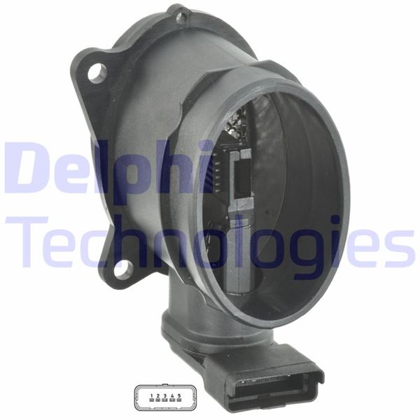 DELPHI AF10075-12B1 Motor Hava Kütle Ölçer (MAF Sensörü) - VOLVO C30 (533) uyumlu
