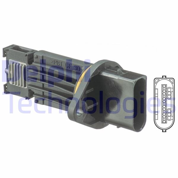 DELPHI AF10366-12B1 Motor Hava Kütle Ölçer (MAF Sensörü) - MERCEDES-BENZ C-SERISI T-Model (S203) uyumlu