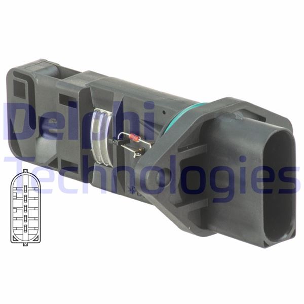 DELPHI AF10467-12B1 Motor Hava Kütle Ölçer (MAF Sensörü) - LAND ROVER RANGE ROVER II (P38A) uyumlu