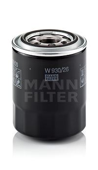 MANN-FILTER W 930/26 Motor Yağ Filtresi - KIA SORENTO I (JC) uyumlu