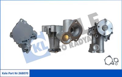 KALE OTO RADYATÖR 368070 Motor Devirdaim - MITSUBISHI GALANT IV (A16_) uyumlu