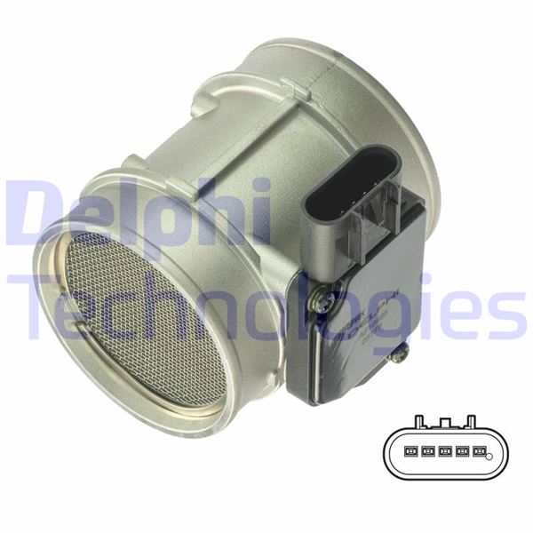 DELPHI AF10495-12B1 Motor Hava Kütle Ölçer (MAF Sensörü) - OPEL VECTRA C (Z02) uyumlu