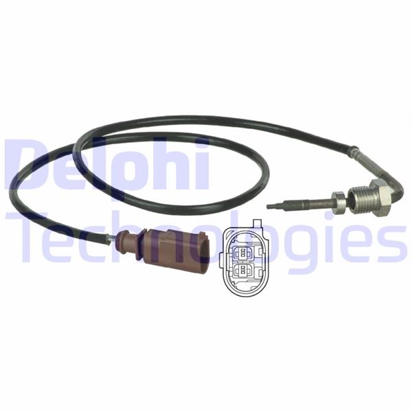 DELPHI TS30002 Emme & Egzoz Sistemi Egzoz Sensörleri - VW CADDY III MPV (2KB, 2KJ, 2CB, 2CJ) uyumlu