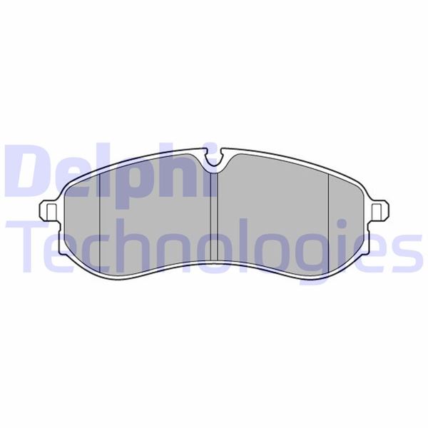 DELPHI LP3641 Fren Sistemleri Fren Balatası - VW CRAFTER Panelvan/Van (SY_, SX_) uyumlu