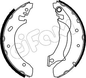 CIFAM 153-125 Fren Sistemleri Fren Pabucu - FORD MONDEO I (GBP) uyumlu