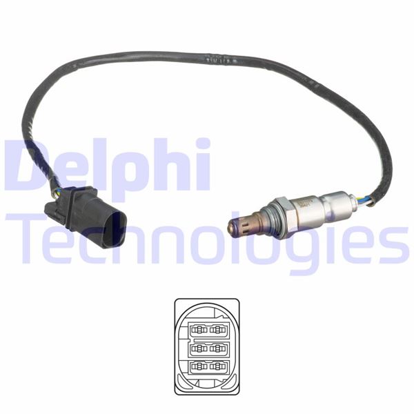 DELPHI ES21079-12B1 Emme & Egzoz Sistemi Egzoz Sensörleri - VW PASSAT B7 (362) uyumlu