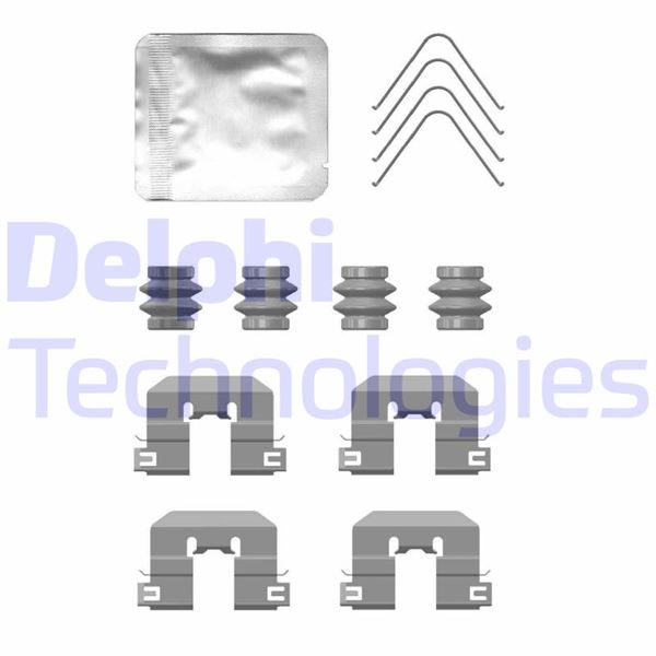DELPHI LX0764 Fren Sistemleri Fren Diski - HYUNDAI SOLARIS Sedan (HCR, HCI) uyumlu