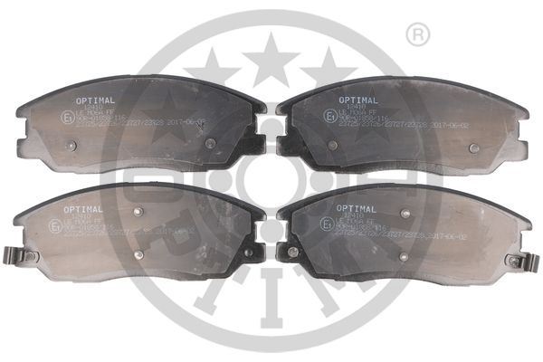 OPTIMAL BP-12410 Fren Sistemleri Fren Balatası - SSANGYONG KYRON uyumlu