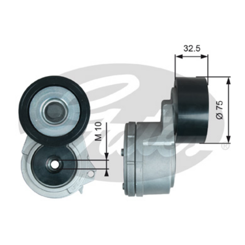 GATES T38724 Motor Kayış Gergisi - MERCEDES-BENZ INTEGRO (O 550) uyumlu