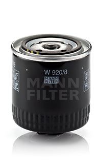 MANN-FILTER W 920/8 Motor Yağ Filtresi - VW POLO III (6N1) uyumlu
