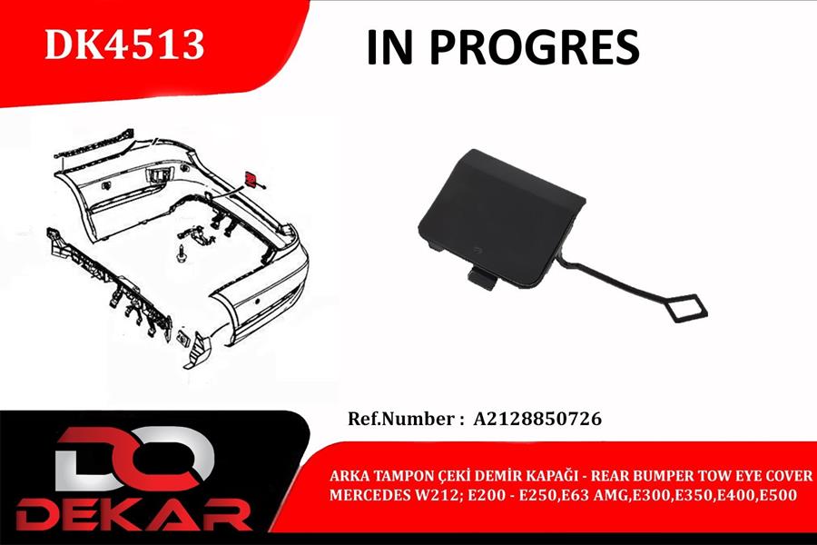 Çeki Demiri Kapağı - DEKAR - DK4513 Ürün Görseli
