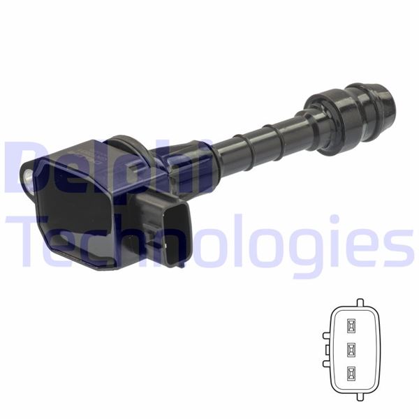 DELPHI GN10831-12B1 Ateşleme Sistemi Ateşleme Bobini - NISSAN MICRA III (K12) uyumlu