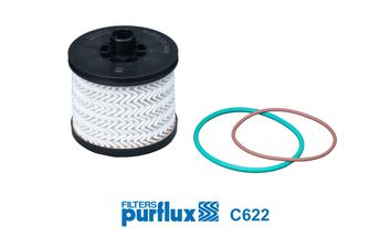 PURFLUX C622 Yakıt Sistemi Yakıt Filtresi - CITROËN SPACETOURER Minibüs/Otobüs (V_) uyumlu
