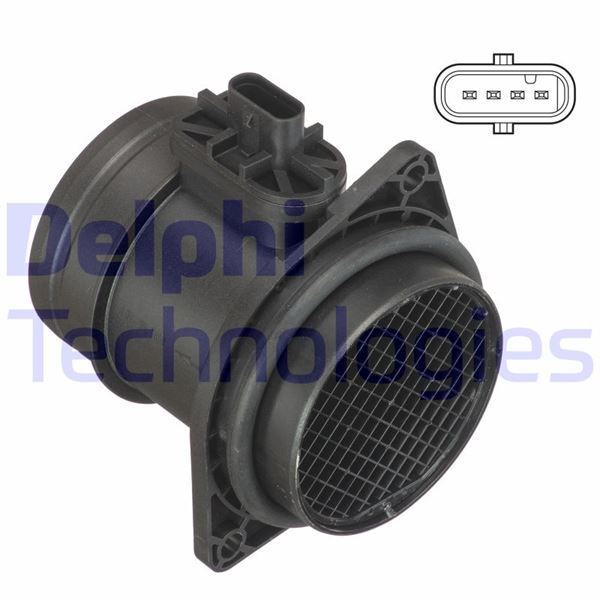 DELPHI AF10418-12B1 Motor Hava Kütle Ölçer (MAF Sensörü) - MINI MINI Roadster (R59) uyumlu